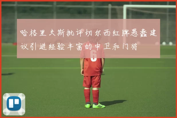 哈格里夫斯批评切尔西红牌愚蠢建议引进经验丰富的中卫和门将